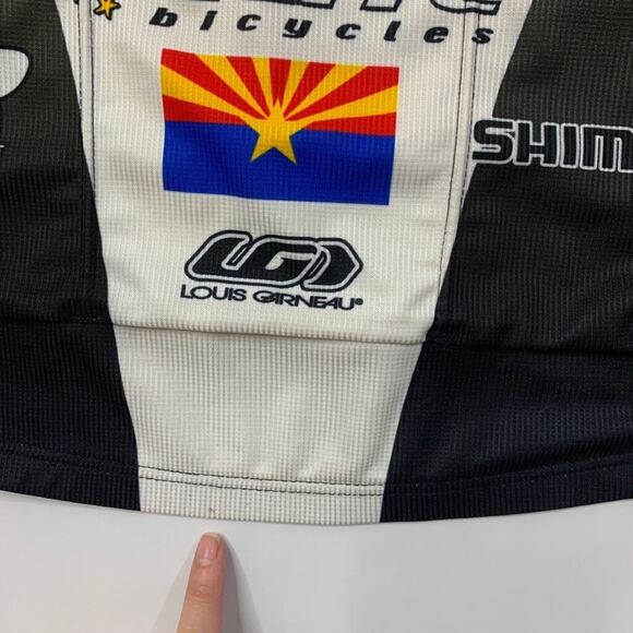 Vintage Louis Garneau Jersey Mens XXL Bicycle Ranch Scottsdale Arizona Cycling - Picture 12 of 16